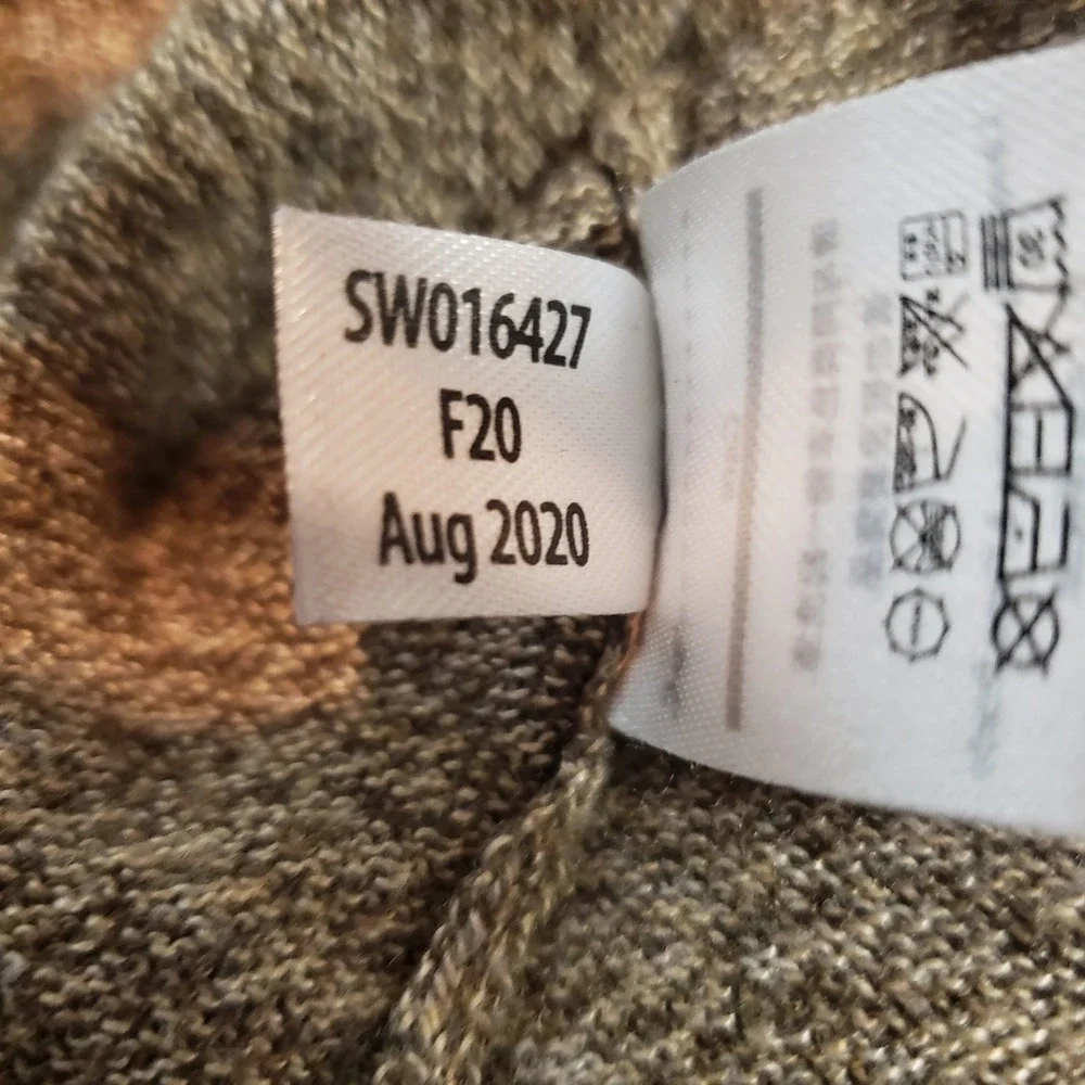 Smartwool Sparwood Mens Size M Quarter Zip Pull Over Sweater Brown Heather - Picture 6 of 9